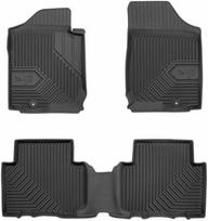 priekiniai automobilio kilimeliai - Automobilio kilimėlis Frogum Premium 77, Kia Carens III 2006-2013, 3 vnt. - 2 nuotrauka
