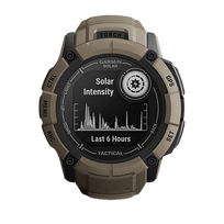 garmin instinct tactical - Garmin Instinct 2X Solar Tactical Edition Coyote Tan (Rudas) - 2 nuotrauka