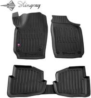 Stingray Guminiai 3D kilimėliai SEAT Cordoba 6L 2002-2008m., 5 vnt. / juoda / 5020065 / paaukštintais kraštais