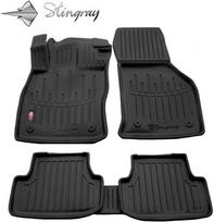 Pirkti Stingray Guminiai 3D kilimėliai VOLKSWAGEN Golf VIII nuo 2020m. 5 vnt. / juoda / 5024155 / paaukštintais kraštais - Photo 1