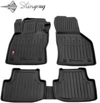Stingray Guminiai 3D kilimėliai VOLKSWAGEN Passat B8 nuo 2014m. 5 vnt. / juoda / 5024055 / paaukštintais kraštais