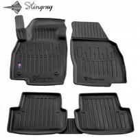 Stingray Guminiai 3D kilimėliai VOLKSWAGEN T-Cross nuo 2019m. 5 vnt. / juoda / 5024135 / paaukštintais kraštais