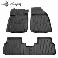 Stingray Guminiai 3D kilimėliai VOLKSWAGEN ID.5 nuo 2021m. 4 pc. / juoda / 5024234 / paaukštintais kraštais