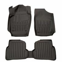 Stingray Guminiai 3D kilimėliai VOLKSWAGEN Polo V 2009-2017m., 5 pc. / juoda / 5024385 / paaukštintais kraštais
