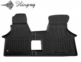 Stingray Guminiai 3D kilimėliai VOLKSWAGEN T4 1991-2003m., 2 vnt. / juoda / 5024212 / paaukštintais kraštais