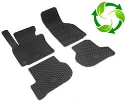 Gumarny Zubri Guminiai kilimėliai VOLKSWAGEN Golf V 2003-2009m. (, oval clips) / P223308 / juoda