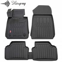 Stingray Guminiai 3D kilimėliai BMW 3 E90 2004–2013, 5 vnt. / juoda / 5027075 / paaukštintais kraštais