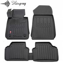 Stingray Guminiai 3D kilimėliai BMW 3 E91 2004–2013, 5 vnt. / juoda / 5027075 / paaukštintais kraštais