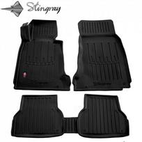 Stingray Guminiai 3D kilimėliai BMW 5 E39 1995–2003, 5 vnt. / juoda / 5027015 / paaukštintais kraštais