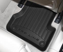 outlander guminiai kilimeliai - Automobilio kilimėlis Frogum ProLine 3D, Mitsubishi Outlander II 2006-2012, 3 vnt. - 4 nuotrauka