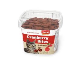 Sanal Cranberry & Chicken Bites cup pašaro priedas katėms 75g
