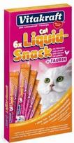 vitakraft liquid snack - Skanėstas katėms Vitakraft Liquid, vištiena, 0.09 kg, 6 vnt. - 1 nuotrauka