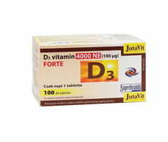 vitaminas d3 4000 tv - Maisto papildas VITAMINAS D3, 100 tab. - 2 nuotrauka