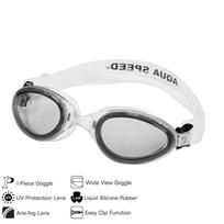 Plaukimo akiniai Aqua-speed Sonic balta ir pilka 53