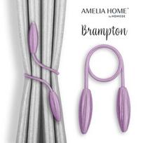 Užuolaidų aksesuaras AmeliaHome Brampton, 38 cm, violetinė, 2 vnt.