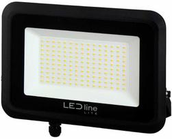 Lauko šviestuvas LED 100W neutraliai balta 230Vac, 10000lm, IP65, juodas, PHOTON, LED LINE
