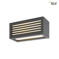 slv BOX_L, LED lauko paviršinio montavimo sieninis šviestuvas, antracito spalvos, IP44, 3000K, 19W