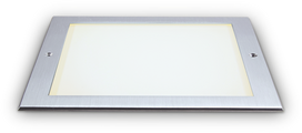 11W LED įleidžiamas į žemę lauko šviestuvas TAURUS, plieno sp., 3000K, IP67