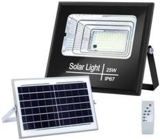 Lauko šviestuvas LED FLOOD LIGHT WITH SOLAR PANEL01 25W 211868