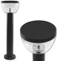 9W 80cm Pastatomas LED lauko šviestuvas Juodas