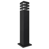 E27 IP54 51cm Lauko šviestuvas pastatomas juodas