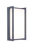 Sieninis šviestuvas LUTEC Qubo 5193001118 Sieninis lauko šviestuvas LED 18 W antracitas