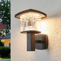 LED lauko sieninis šviestuvas Askan, pilka