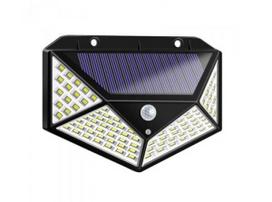 100 Led Lauko Šviestuvas su saulės baterija