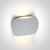 Lauko sieninis šviestuvas OneLight LED Oval Range 67378/W/W