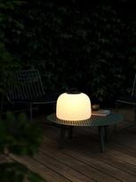 Įkraunamas lauko šviestuvas Kettle To-Go 36, LED, baltas