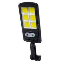 Lauko šviestuvas su saulės baterija ir pulteliu 120 LED
