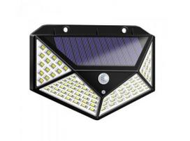 LED lauko šviestuvas su saulės baterija (100 diodų)