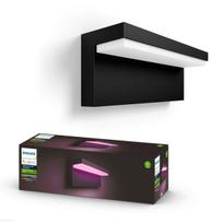 sieninis led sviestuvas philips - Sieninis lauko šviestuvas Philips Nyro HUE, juodas - 1 nuotrauka