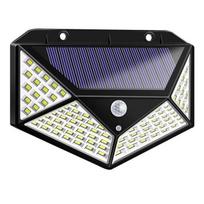 LED lauko šviestuvas su saulės baterija, 100-SMD