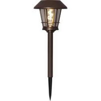 LED lauko šviestuvas ant saulės baterijų rudas 0,06W 15x35cm Fergus