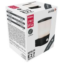 Lauko šviestuvas Avide sieninis Berlin 1xE27 su judesio davikliu IP54