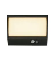 Lauko sieninis šviestuvas Searchlight Solar 67418BK, 1 vnt.