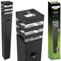 Lauko stulpai Sodo šviestuvas stovintis E27 12W LED judesio jutiklis TAXUS 2 80cm LUMILED