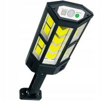 Lauko šviestuvas su saulės kolektoriumi ir nuotolinio valdymo pulteliu 124 LED