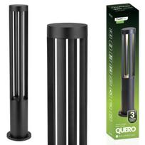 sviestuvo stulpas - Lauko stovintis 20W LED QUERO 80cm šviestuvas su šviestuvu sodo stulpe - 1 nuotrauka