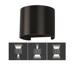 LED Lauko sieninis šviestuvas LED/6W/230V 4000K IP65 juodas