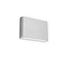 LED2 - LED Lauko sieninis šviestuvas FLAT 2xLED/3W/230V IP65 baltas