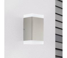 Eglo 75545 - LED Sieninis lauko šviestuvas CARPINERA 2xGU10/4,6W/230V IP44