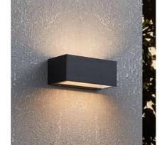 Eglo 900885 - LED sieninis lauko šviestuvas SPONGANO 2xLED/5W/230V IP65