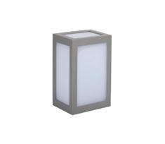 LED sieninis lauko šviestuvas LED/12W/230V 3000K IP65 pilka
