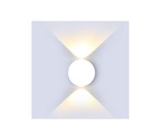 LED Lauko sieninis šviestuvas LED/6W/230V 4000K IP65 baltas