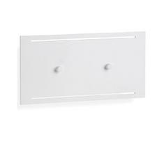 Telefunken 307806TF - LED sieninis lauko šviestuvas 2xLED/3,5W/230V IP44 balta