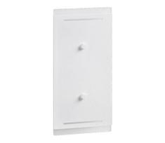 Telefunken 307706TF - LED sieninis lauko šviestuvas 2xLED/3W/230V IP44 balta