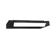 LED sieninis lauko šviestuvas 2xLED/4W/230V IP54 30 cm juoda