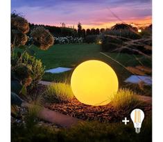 LED lauko šviestuvas GLOBO 1xE27/9W/230V diametras 40 cm IP44